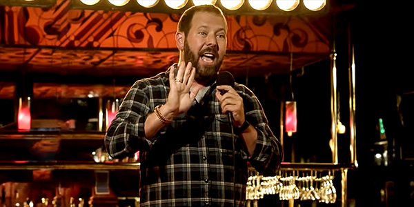 Image of Comedian Bert Kreischer Performing