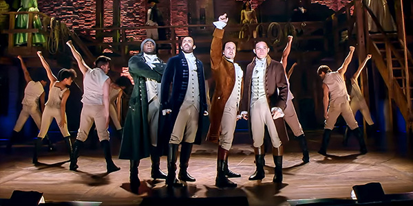 Image Of hamilton The Musical on Broadway